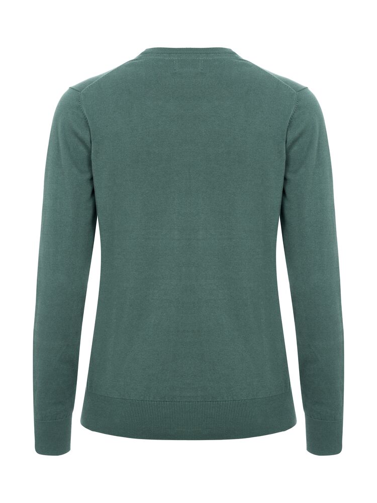 Oakville V-neck Ladies von Cutter & Buck – Navy Melange