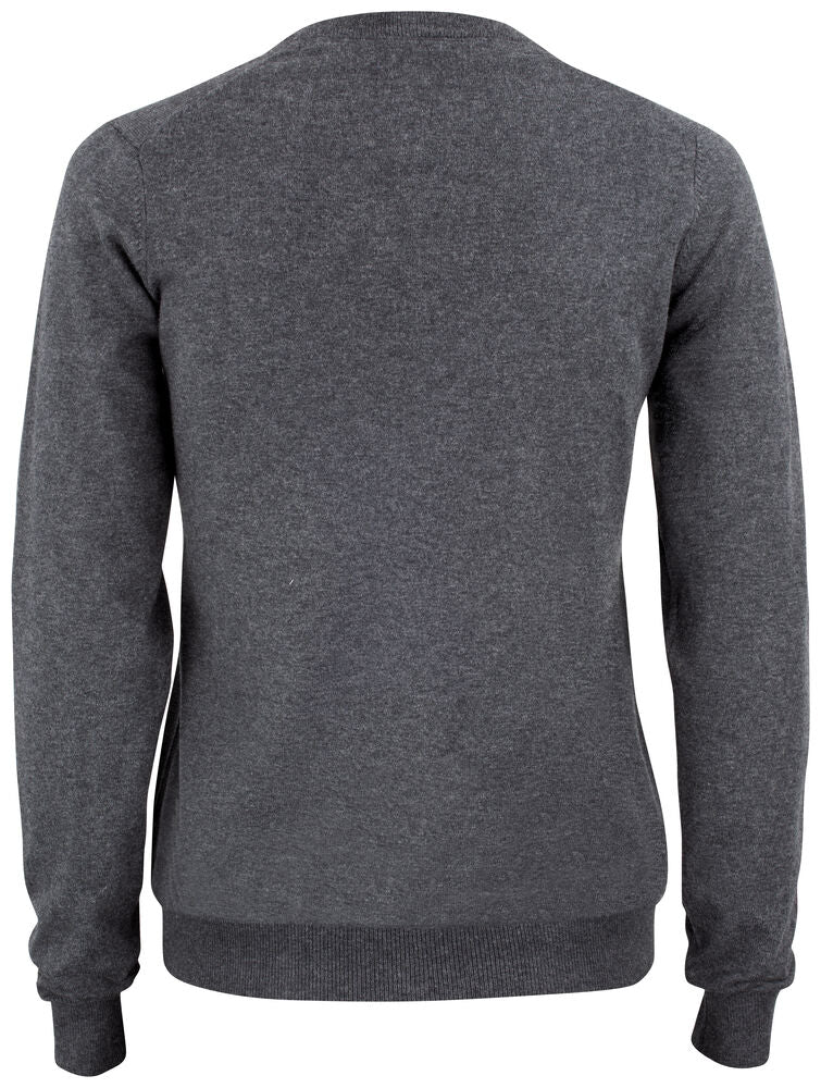 Oakville V-neck Ladies von Cutter & Buck – Navy Melange