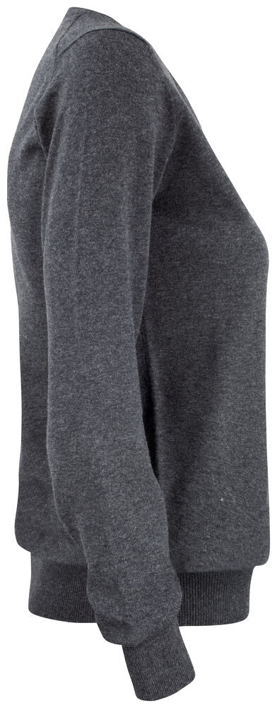 Oakville V-neck Ladies von Cutter & Buck – Navy Melange
