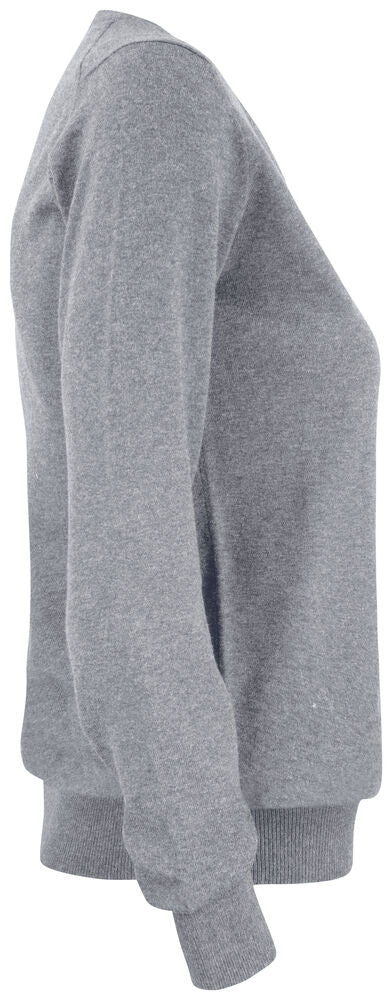 Oakville V-neck Ladies von Cutter & Buck – Navy Melange