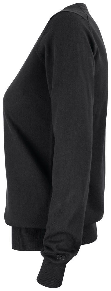 Oakville V-neck Ladies von Cutter & Buck – Navy Melange