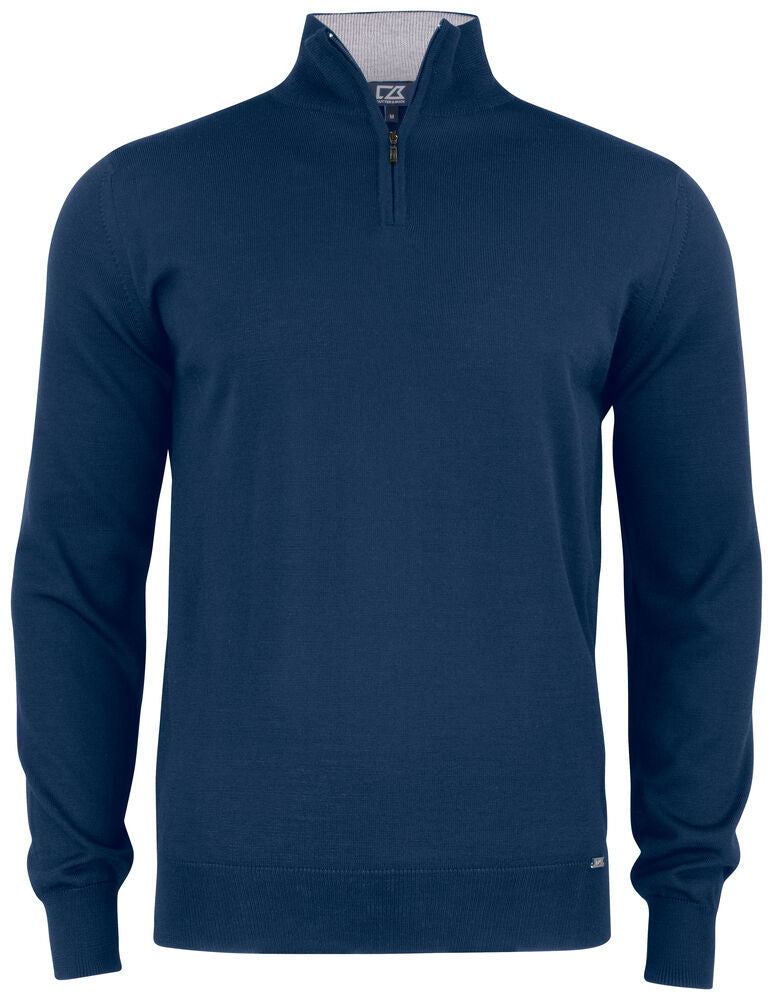 Everett HZ Sweater von Cutter & Buck – Dark Navy