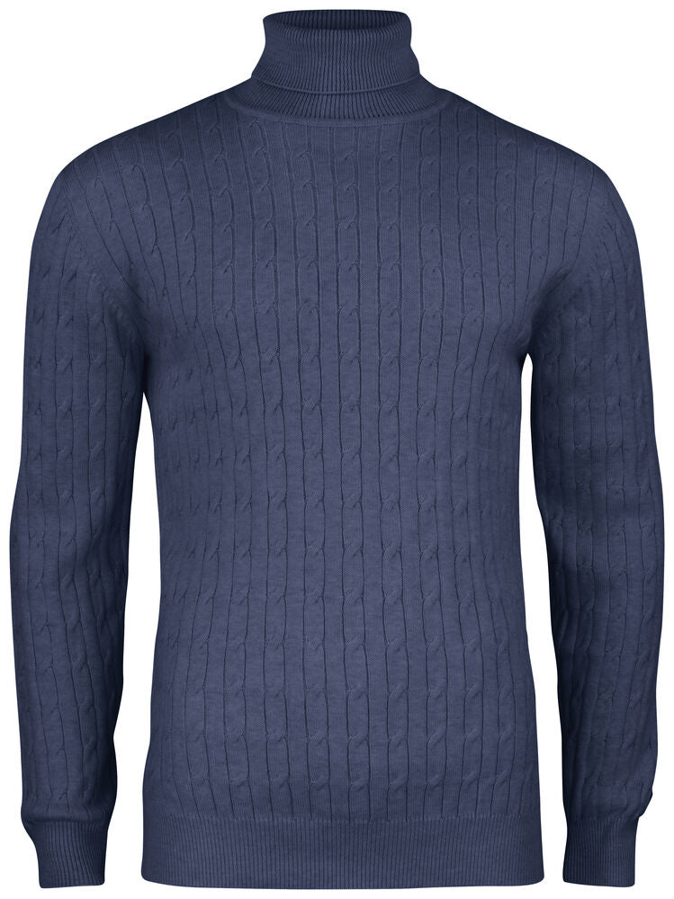 Blakely Rollerneck Men von Cutter & Buck – Navy Melange