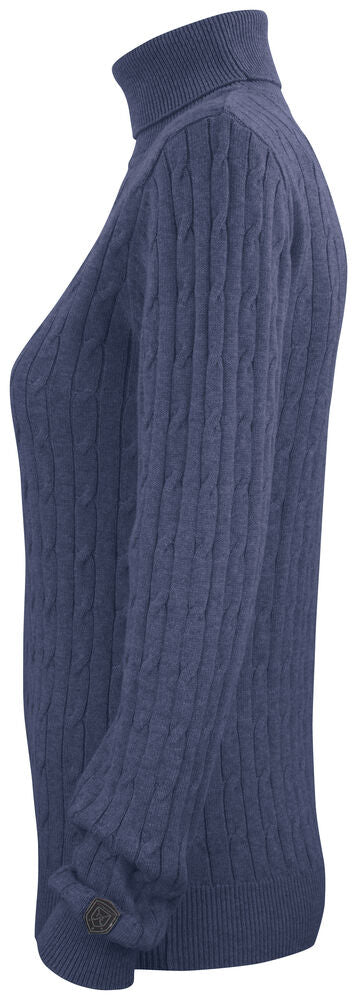 Blakely Rollerneck Ladies von Cutter & Buck – Navy Melange