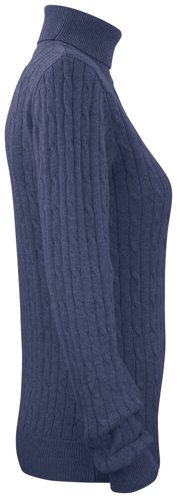 Blakely Rollerneck Ladies von Cutter & Buck – Navy Melange