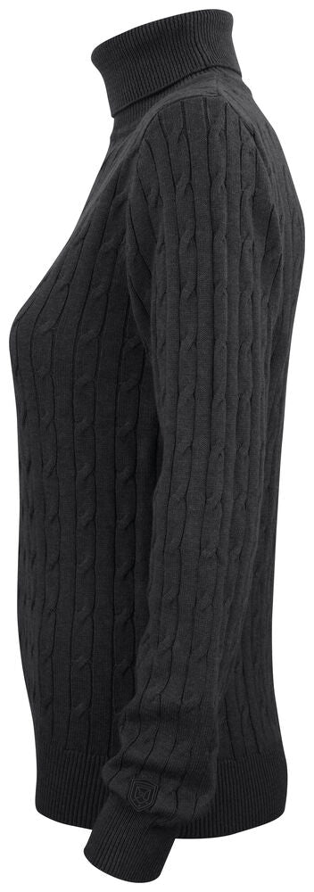 Blakely Rollerneck Ladies von Cutter & Buck – Navy Melange