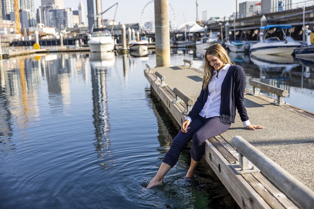 Tofino Pants Ladies von Cutter & Buck – Dark Navy
