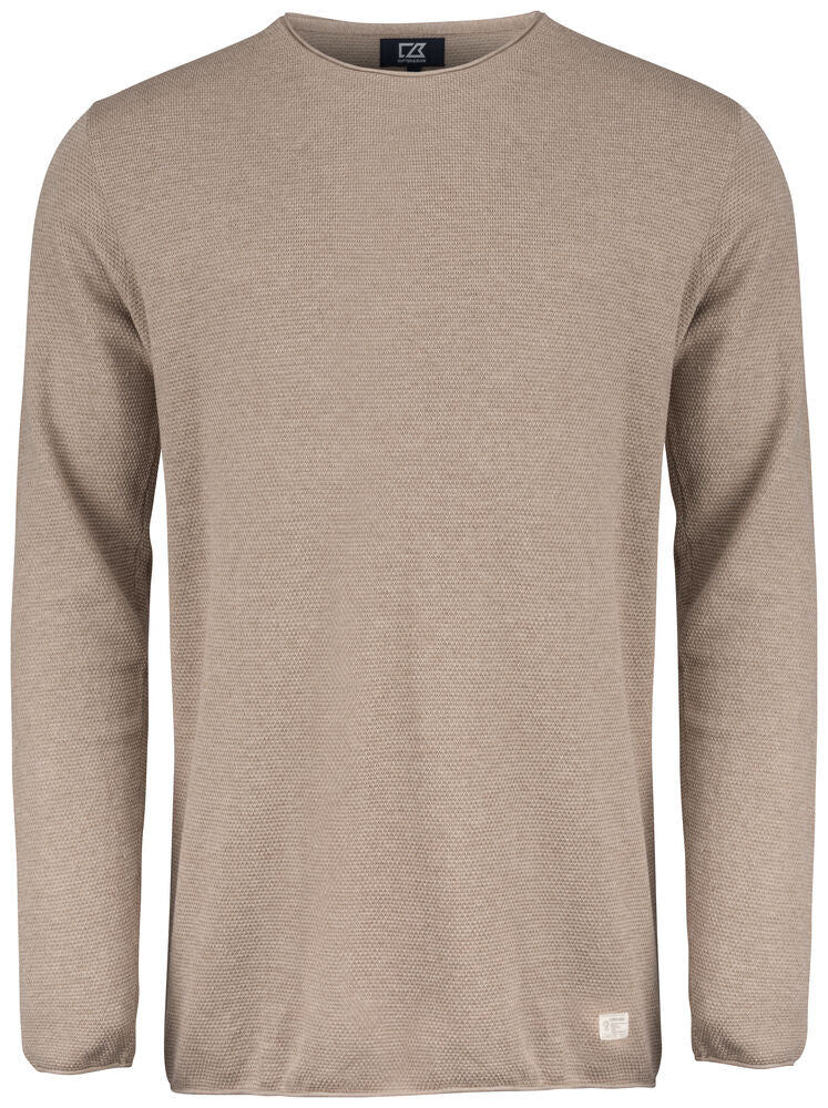 Carnation Sweater Men von Cutter & Buck – Off White