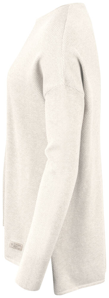 Carnation Sweater Ladies von Cutter & Buck – Off White