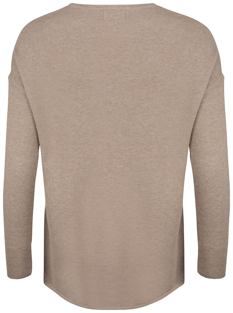 Carnation Sweater Ladies von Cutter & Buck – Off White