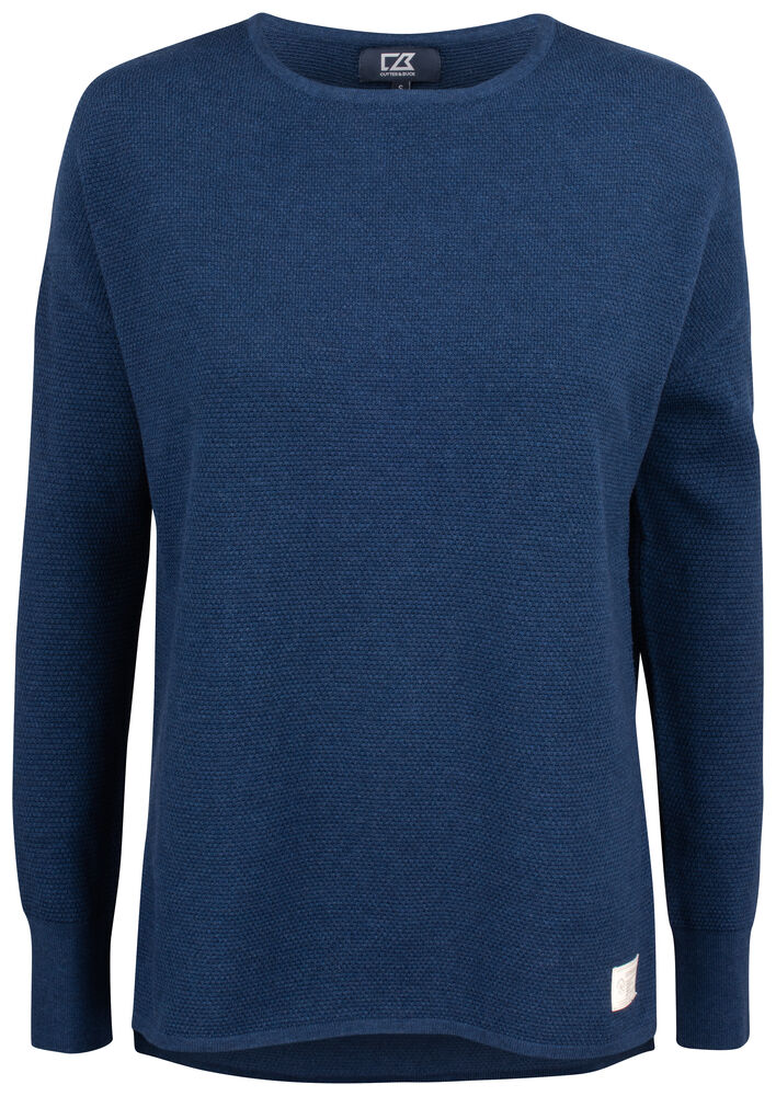 Carnation Sweater Ladies von Cutter & Buck – Off White
