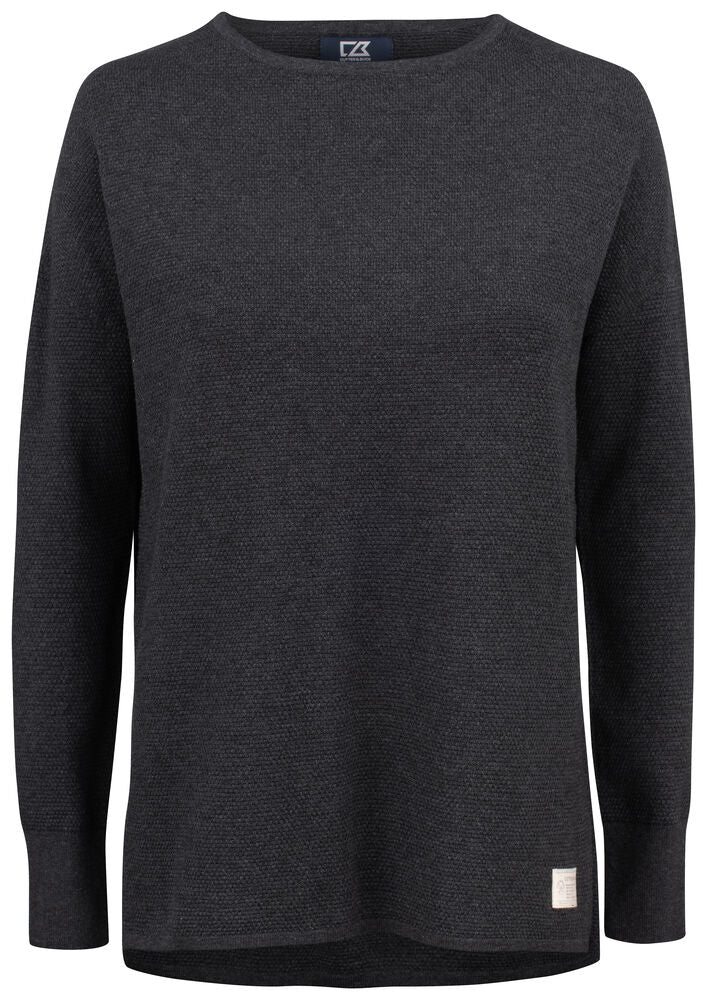 Carnation Sweater Ladies von Cutter & Buck – Off White