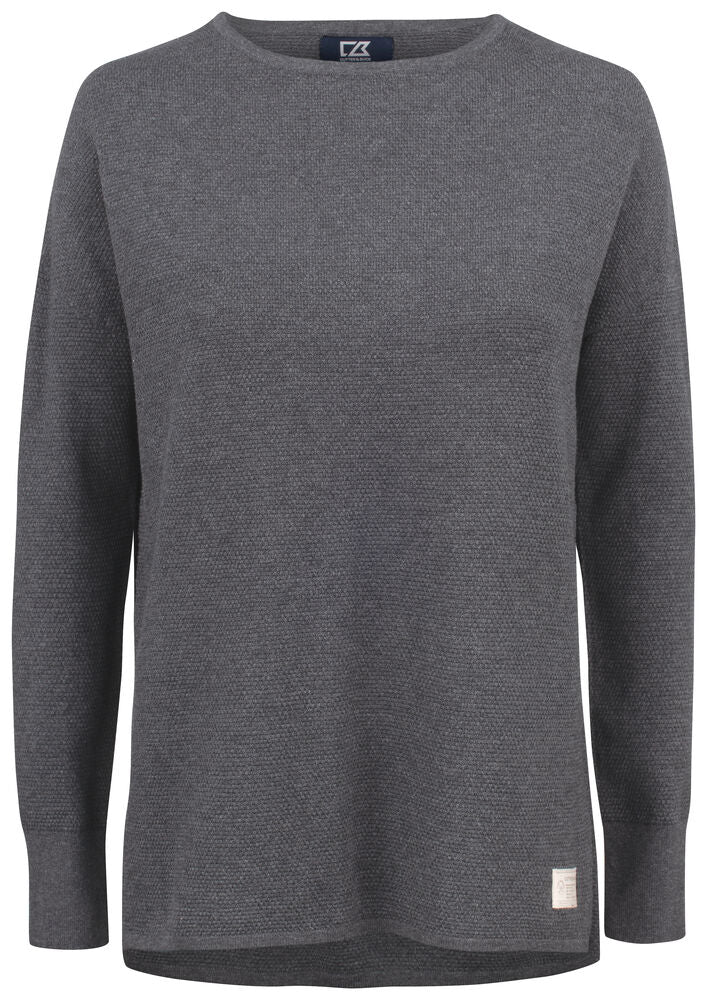 Carnation Sweater Ladies von Cutter & Buck – Off White