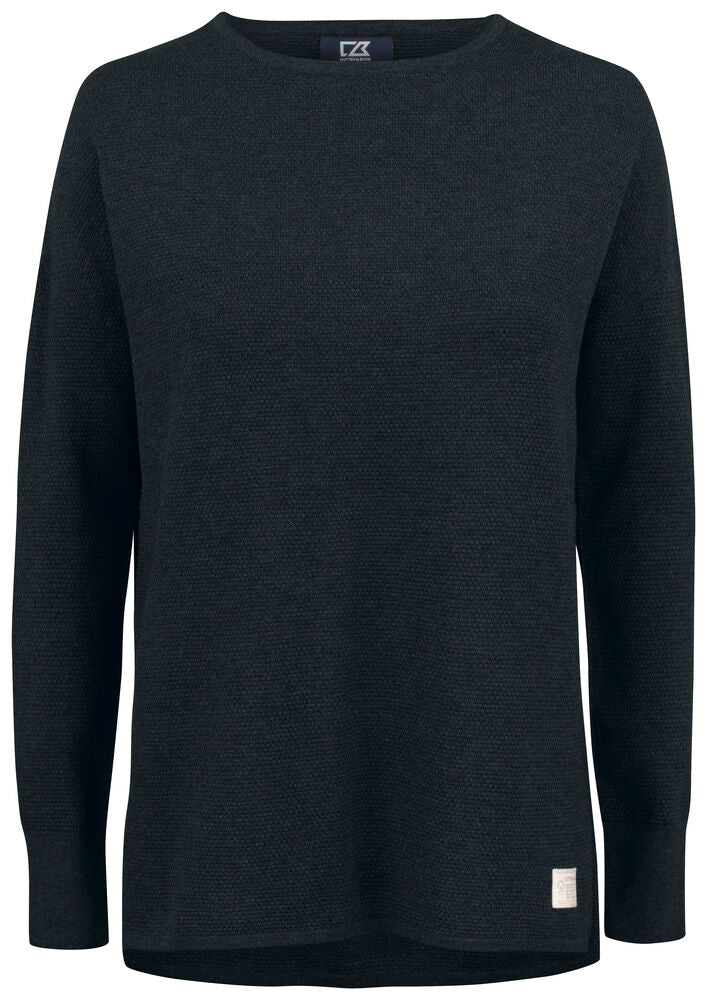 Carnation Sweater Ladies von Cutter & Buck – Off White