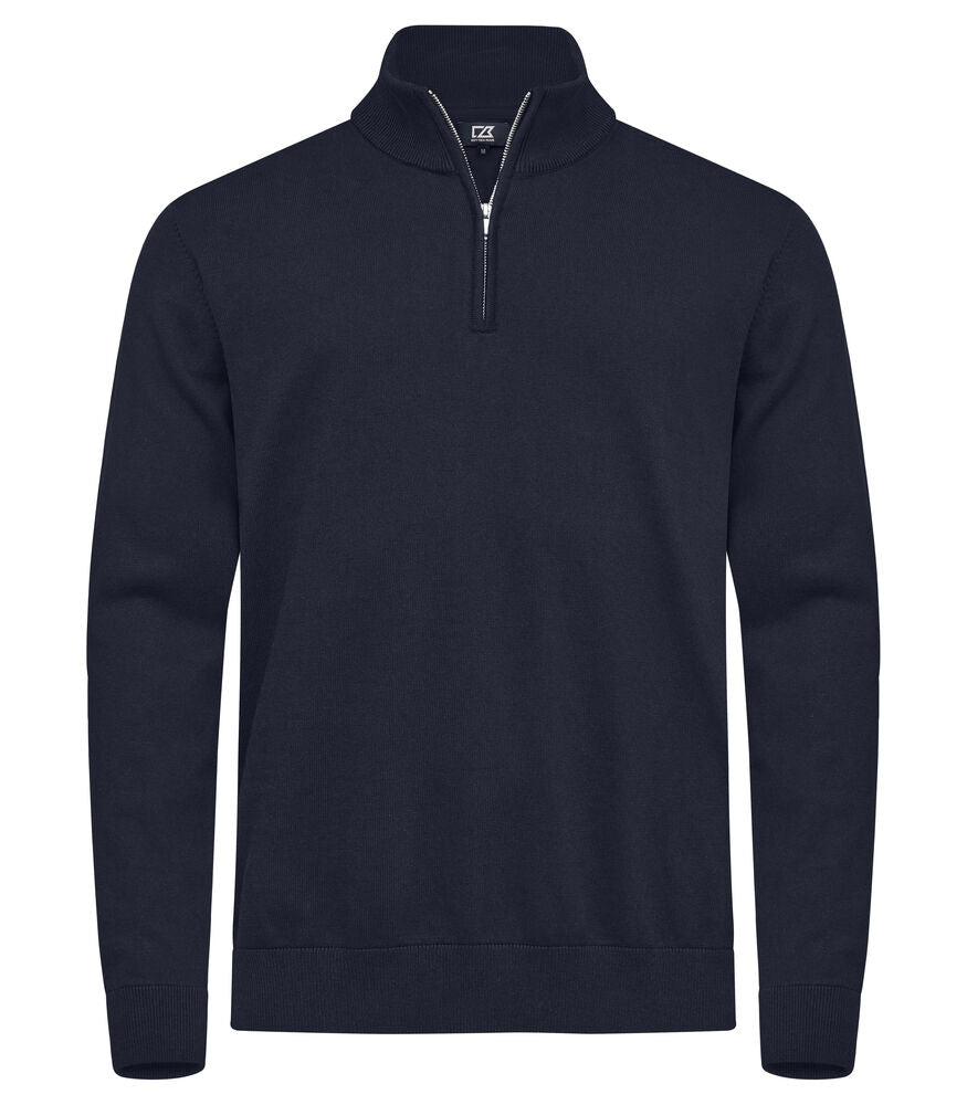 Oakville Half Zip Sweater Men von Cutter & Buck – Dark Navy