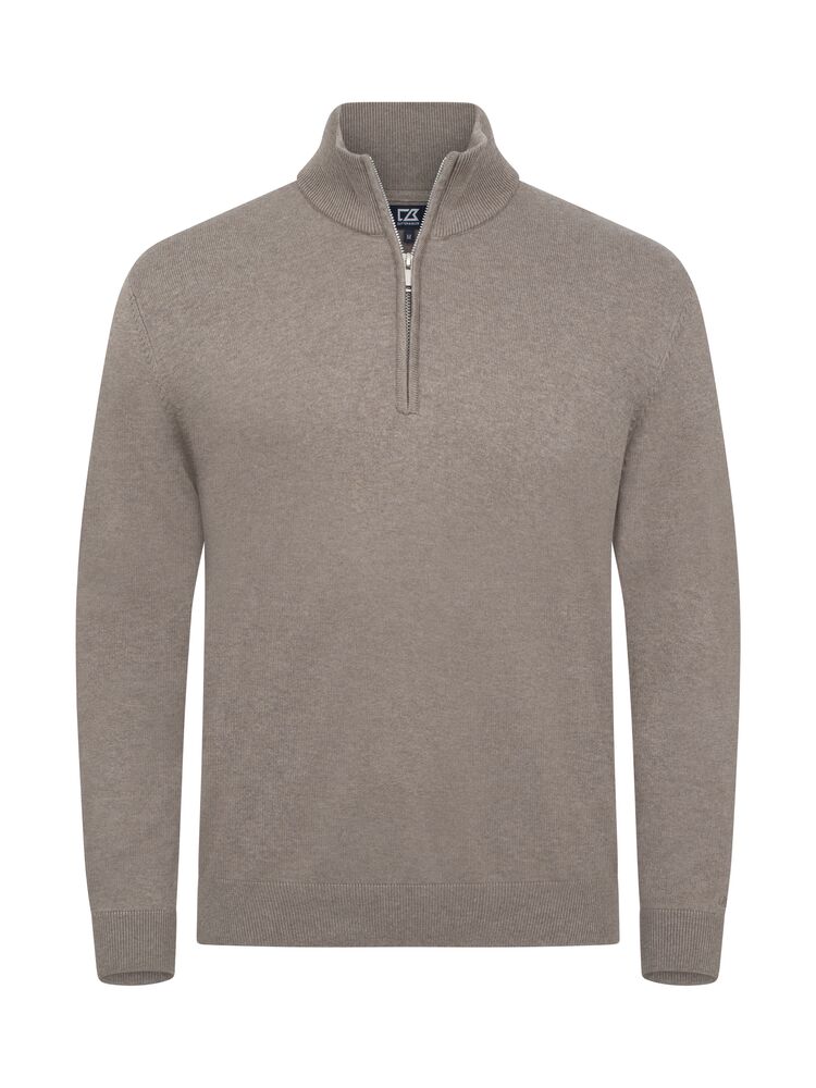 Oakville Half Zip Sweater Men von Cutter & Buck – Dark Navy