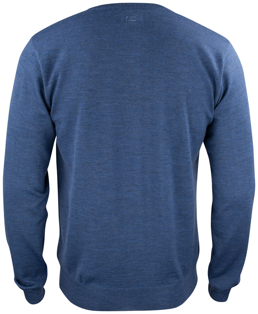 Everett V-neck Men von Cutter & Buck – Red
