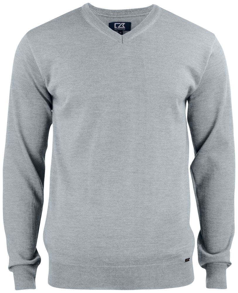 Everett V-neck Men von Cutter & Buck – Red