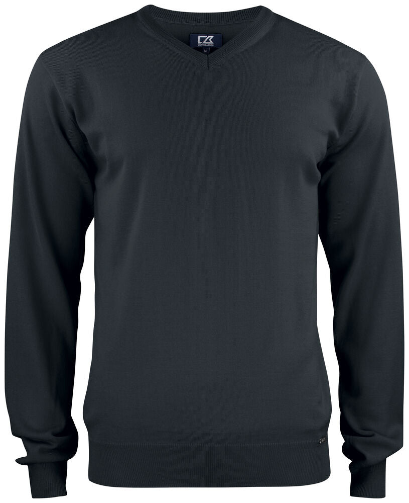 Everett V-neck Men von Cutter & Buck – Red