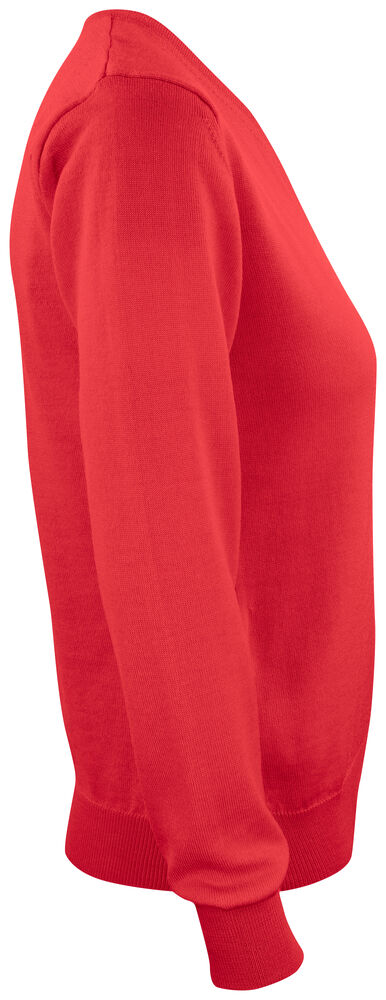 Everett V-neck Ladies von Cutter & Buck – Red