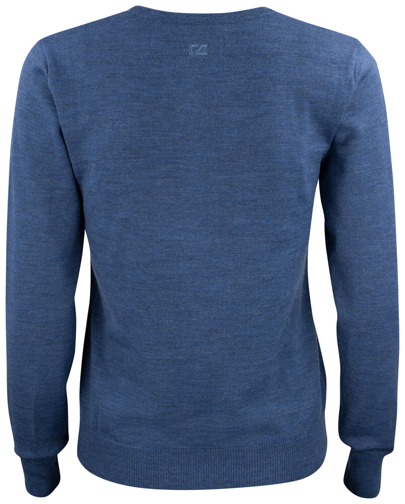 Everett V-neck Ladies von Cutter & Buck – Red