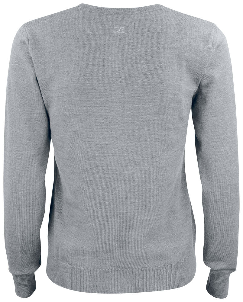 Everett V-neck Ladies von Cutter & Buck – Red