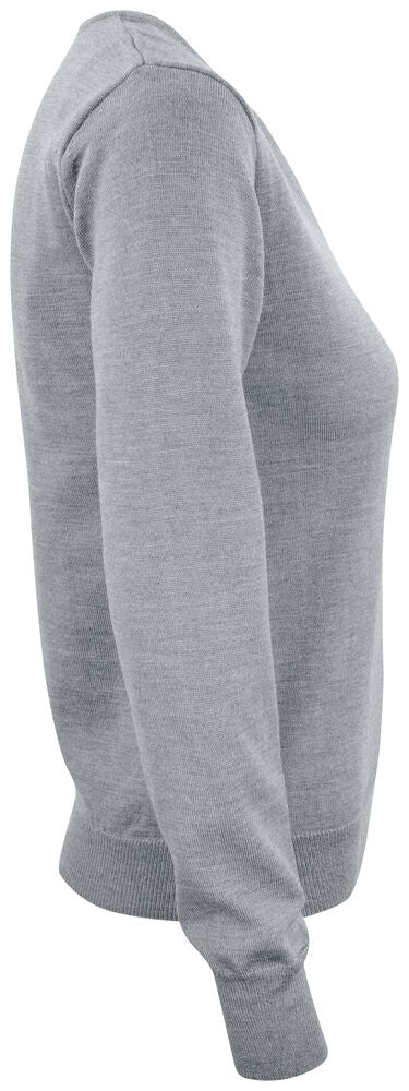 Everett V-neck Ladies von Cutter & Buck – Red