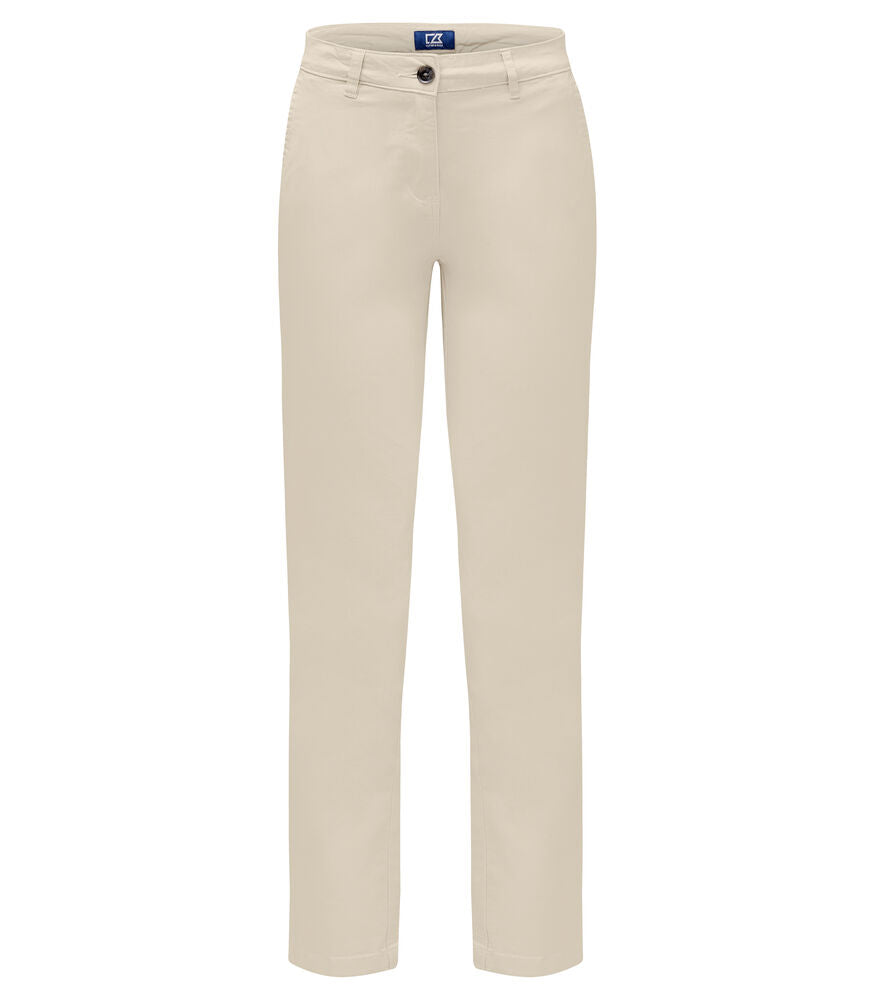 Edgemont Chinos Ladies von Cutter & Buck – Beige