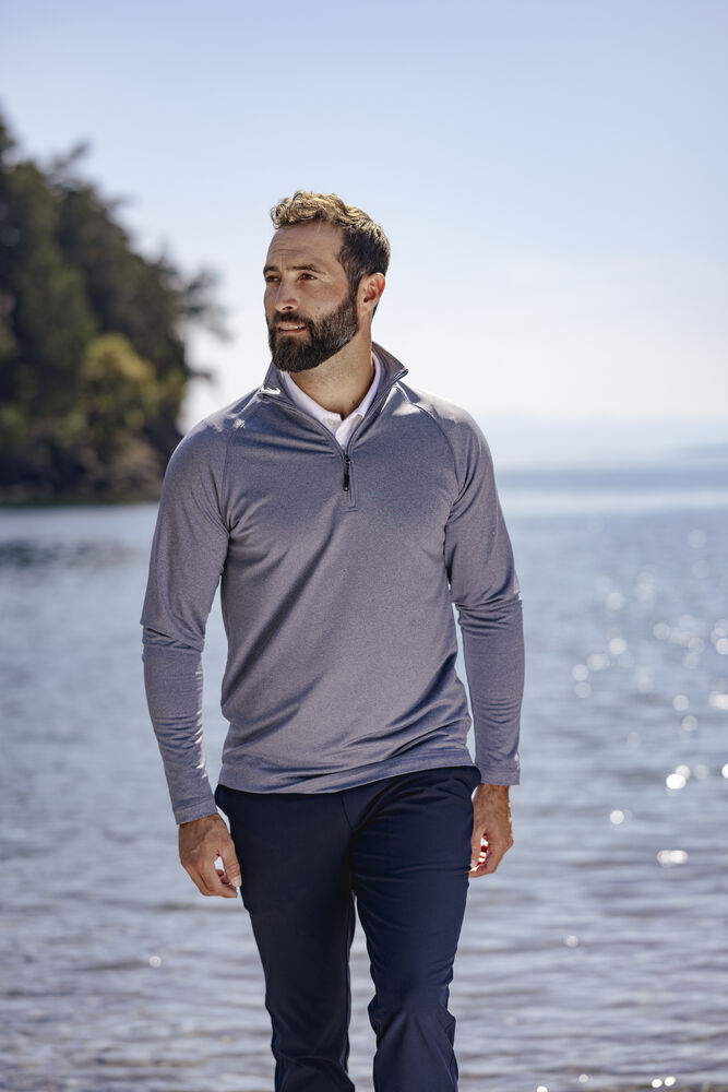 Coos Bay Half Zip Men´s von Cutter & Buck – White