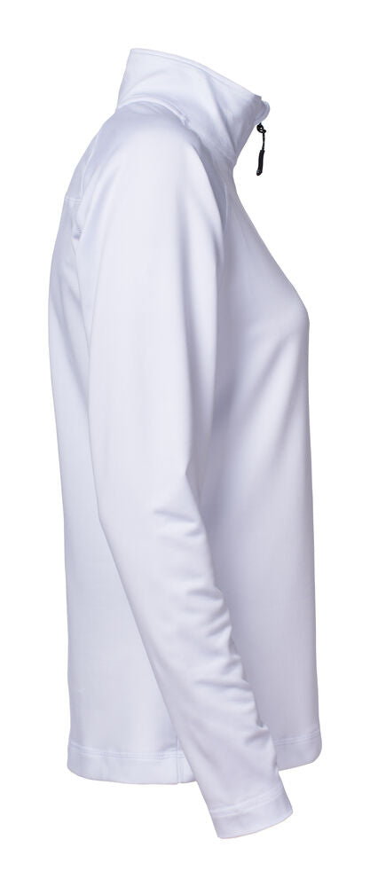Coos Bay Half Zip Ladies von Cutter & Buck – White