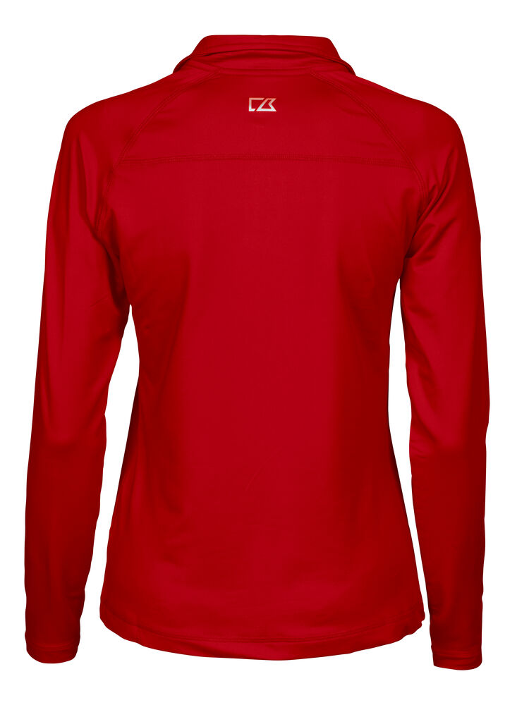Coos Bay Half Zip Ladies von Cutter & Buck – White