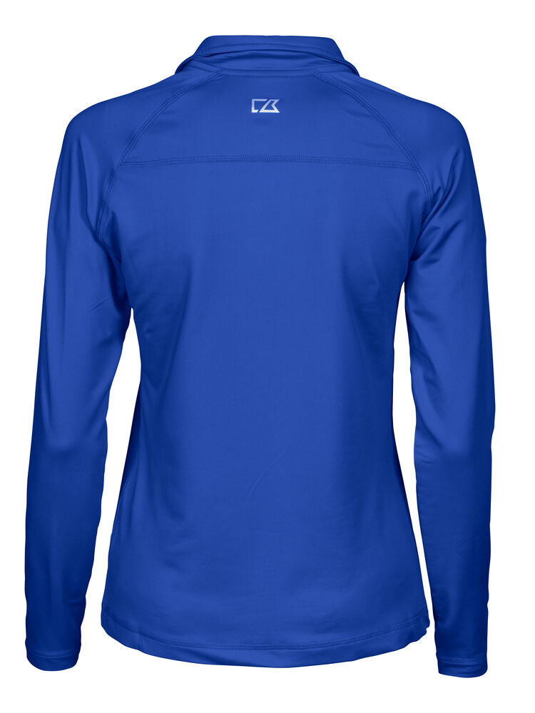Coos Bay Half Zip Ladies von Cutter & Buck – White