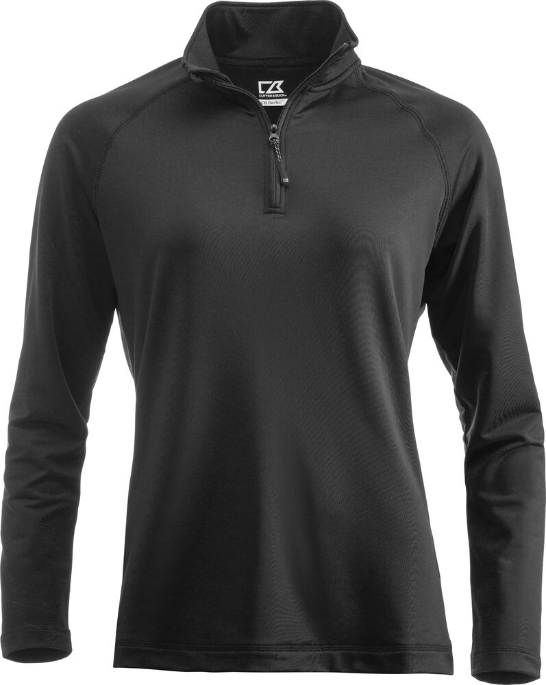 Coos Bay Half Zip Ladies von Cutter & Buck – White