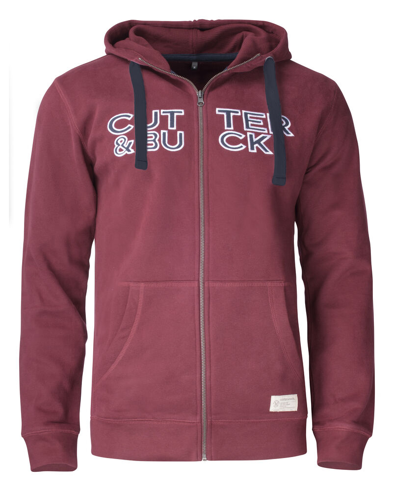 Twisp Hood FZ von Cutter & Buck – Burgundy