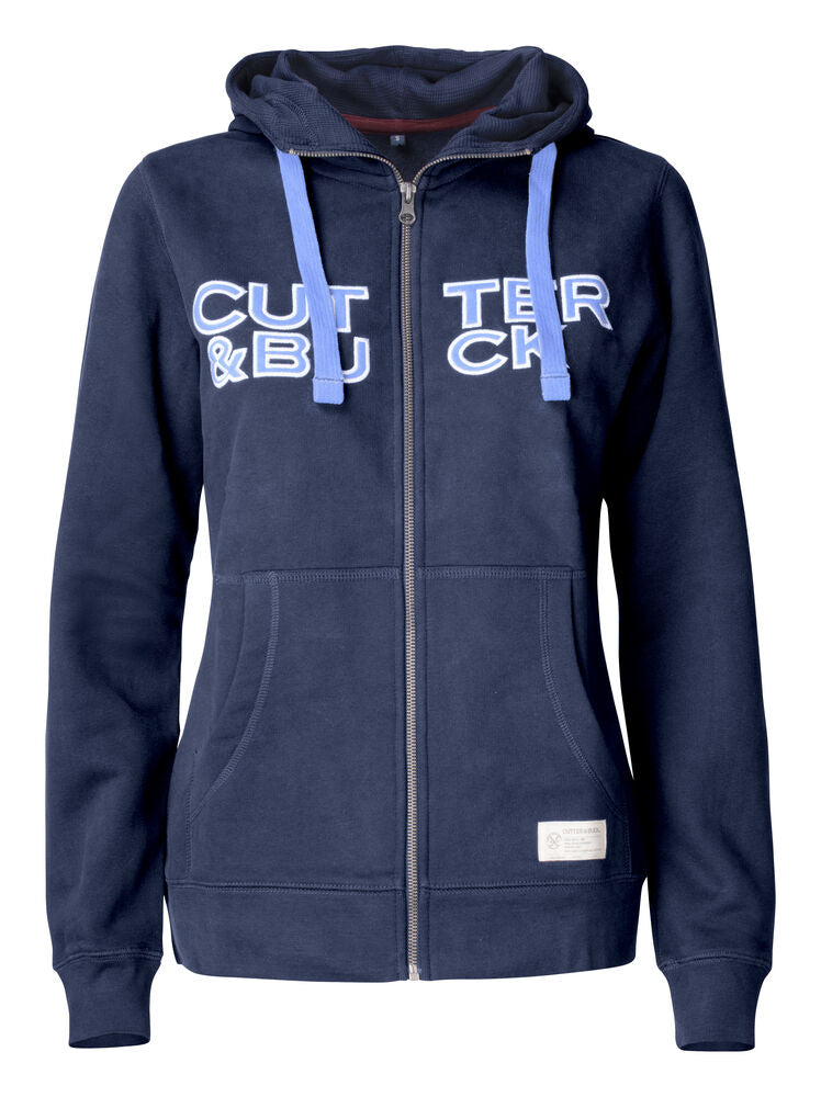 Twisp Hood FZ Ladies von Cutter & Buck – Burgundy