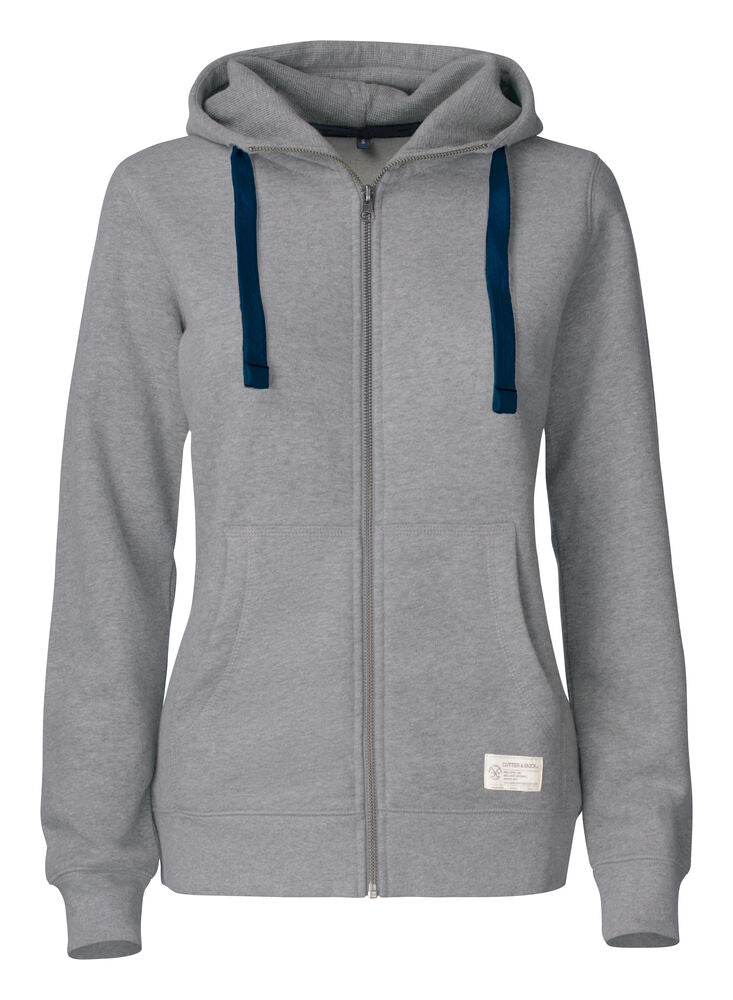Twisp Hood FZ Ladies von Cutter & Buck – Burgundy
