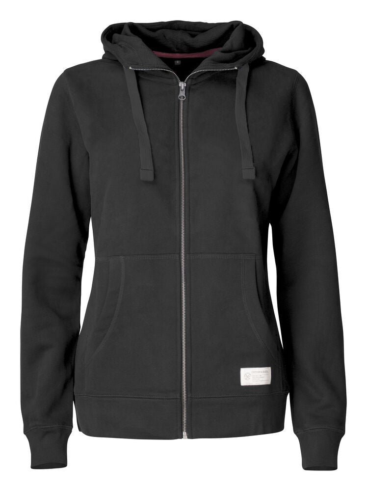 Twisp Hood FZ Ladies von Cutter & Buck – Burgundy