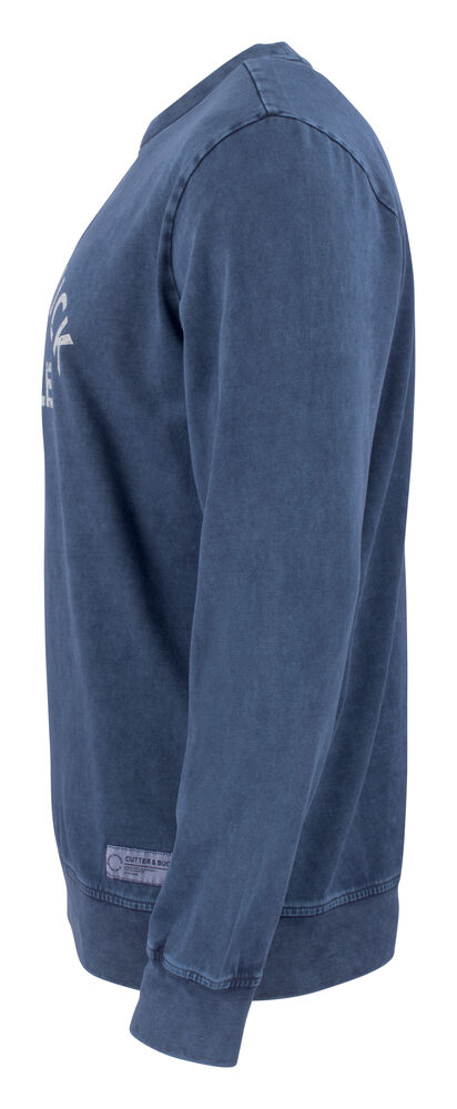 Thorp Denim Crew von Cutter & Buck – Denim Blue