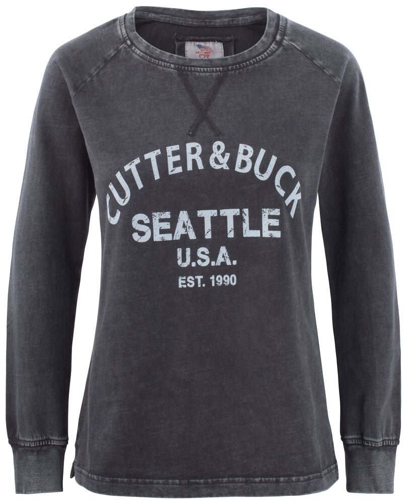 Thorp Denim Crew Ladies von Cutter & Buck – Denim Blue