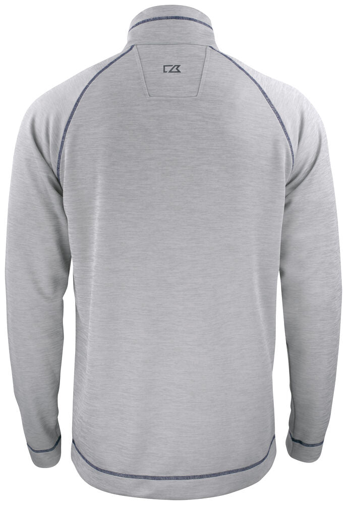 Chambers Half Zip von Cutter & Buck – Denim Melange