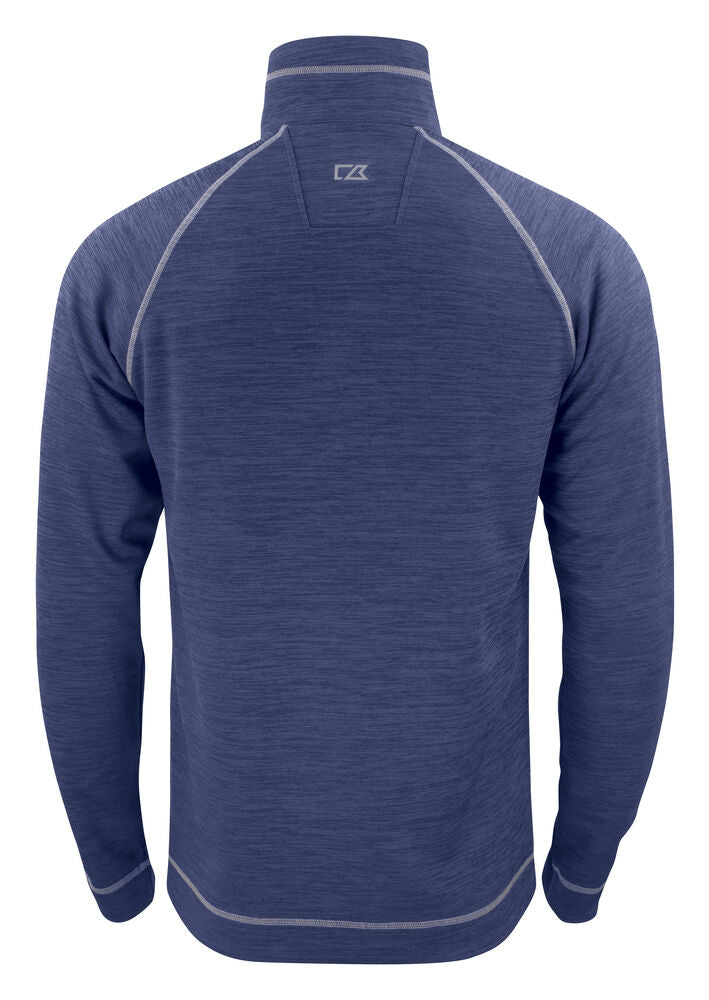 Chambers Half Zip von Cutter & Buck – Denim Melange