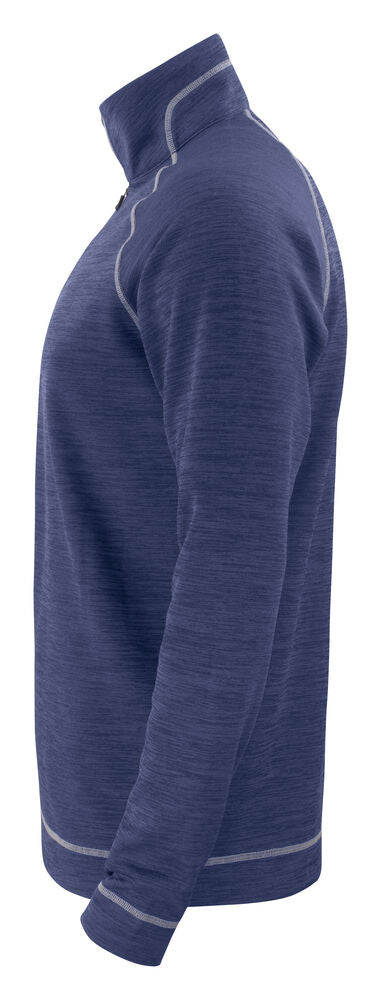 Chambers Half Zip von Cutter & Buck – Denim Melange