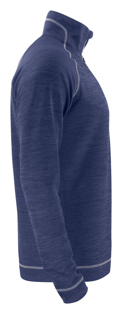 Chambers Half Zip von Cutter & Buck – Denim Melange