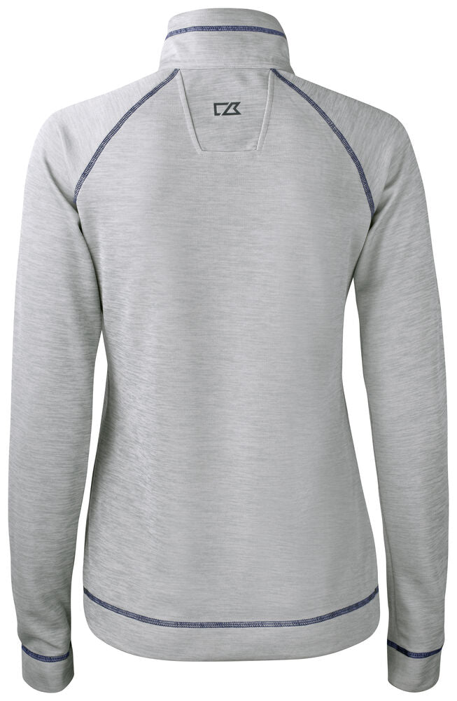 Chambers Half Zip Ladies von Cutter & Buck – Denim Melange