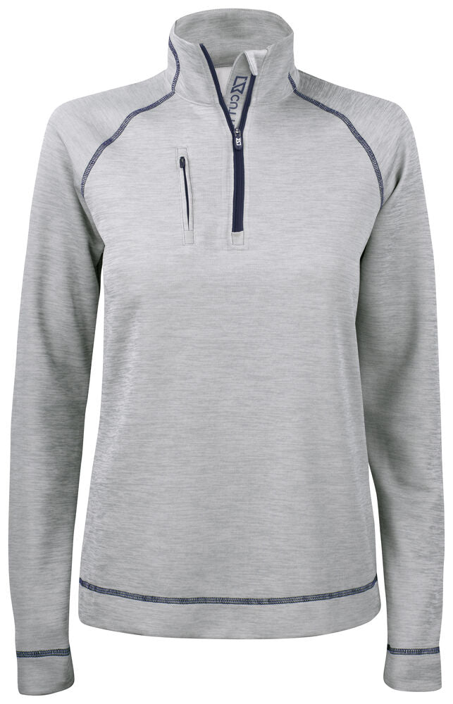 Chambers Half Zip Ladies von Cutter & Buck – Denim Melange