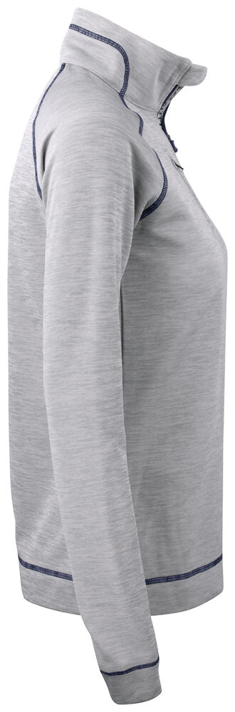 Chambers Half Zip Ladies von Cutter & Buck – Denim Melange