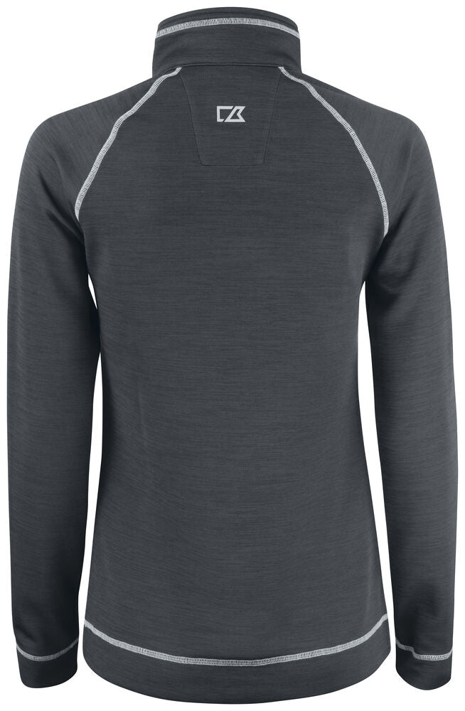 Chambers Half Zip Ladies von Cutter & Buck – Denim Melange