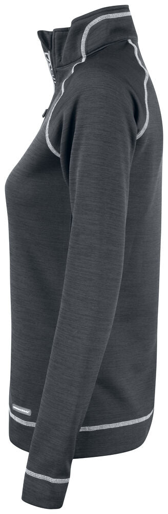 Chambers Half Zip Ladies von Cutter & Buck – Denim Melange