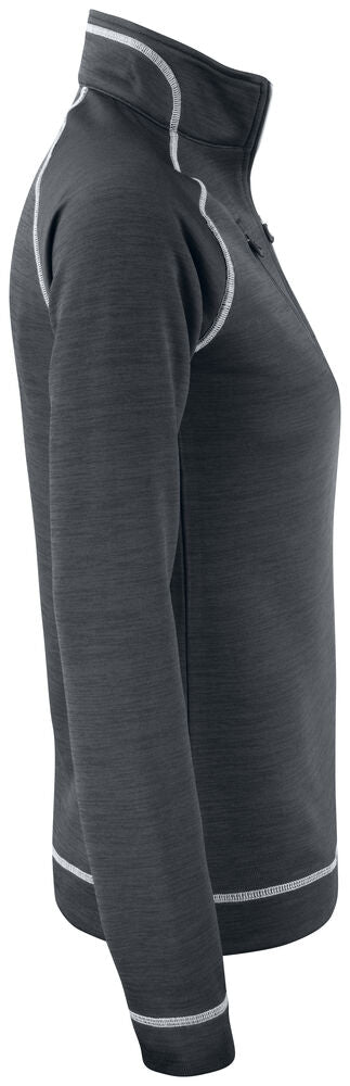 Chambers Half Zip Ladies von Cutter & Buck – Denim Melange
