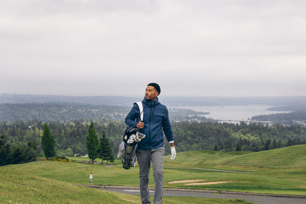New Salish Pants von Cutter & Buck – White